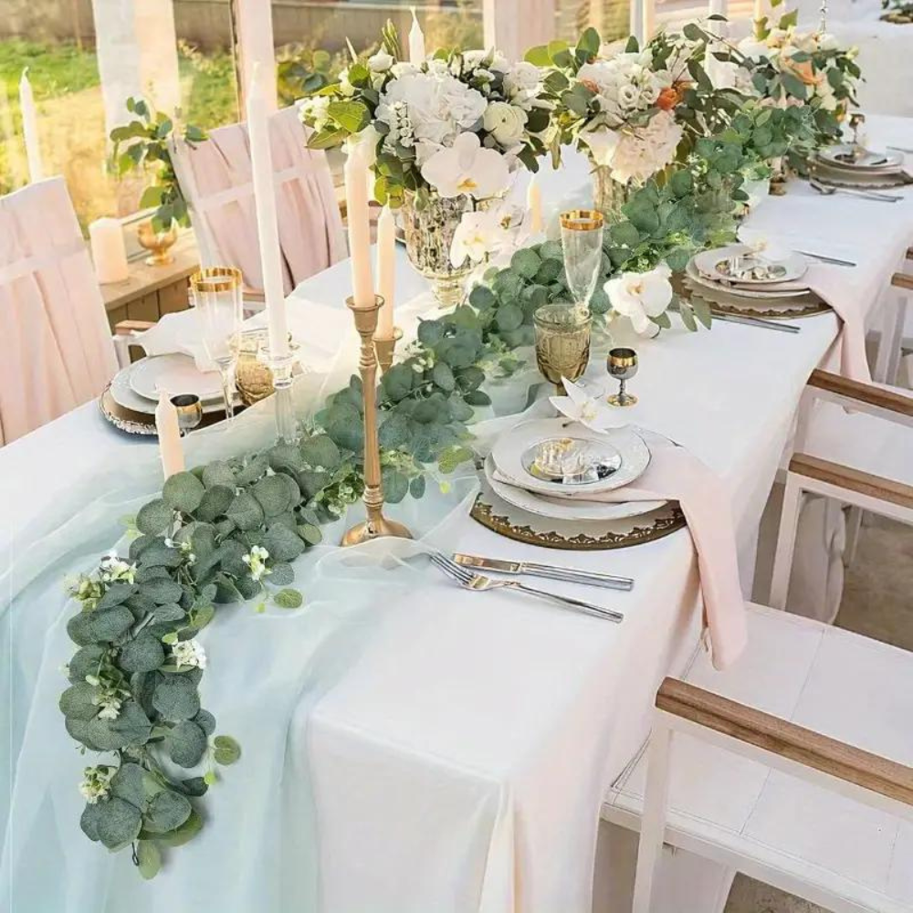 Sollievo Faux Eucalyptus Garland