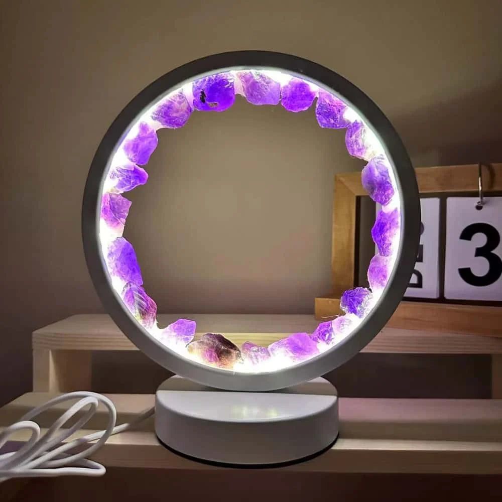 Sollievo Crystal Ring Night Lamp