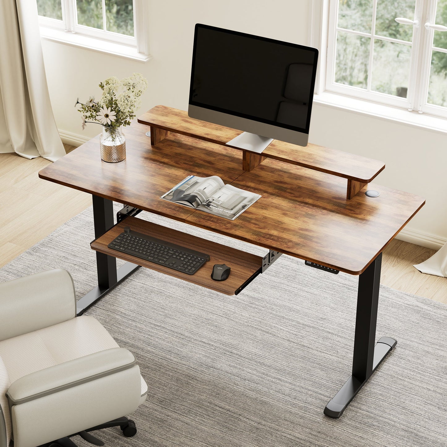 Sollievo Pull Out Keyboard Tray