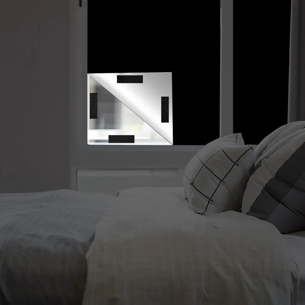 Sollievo Static Cling Blackout Window Shade