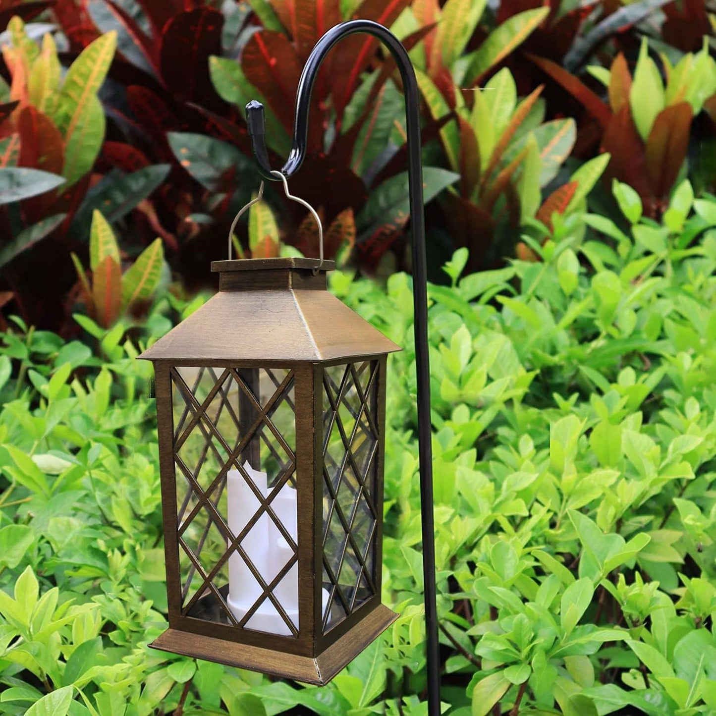 Sollievo All-Weather Garden Hanging Lantern