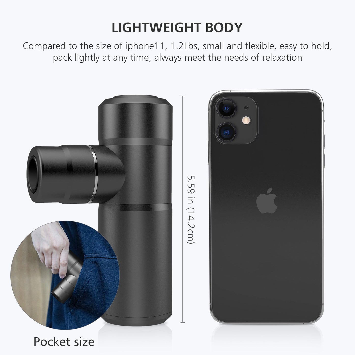 Sollievo Pocket-Sized Mini Massage Gun