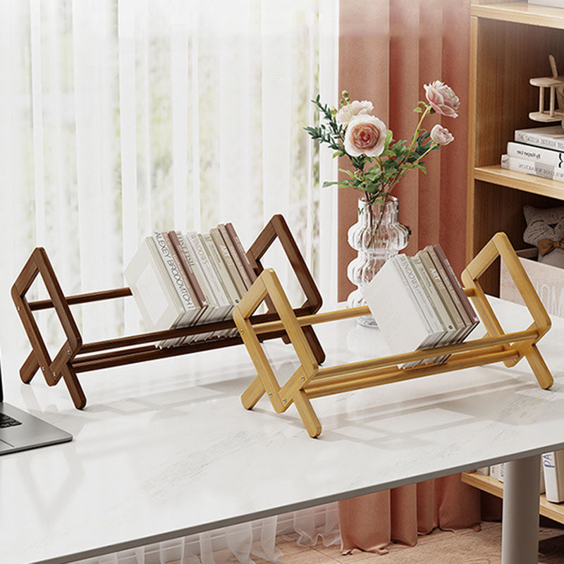 Sollievo Rhombus Bamboo Bookshelf