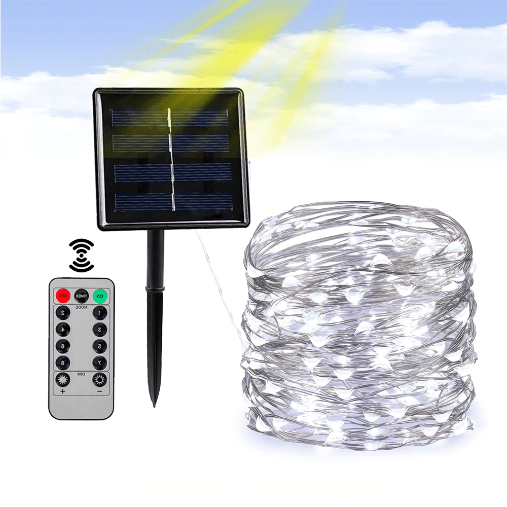 Sollievo Solar LED String Lights