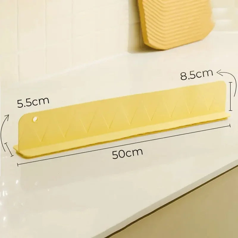 Sollievo Silicone Sink Splash Guard with Suction Cups