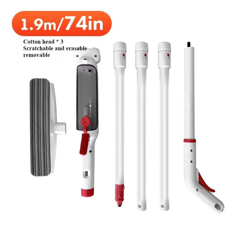 Sollievo Telescopic Long-Handle Window Cleaner