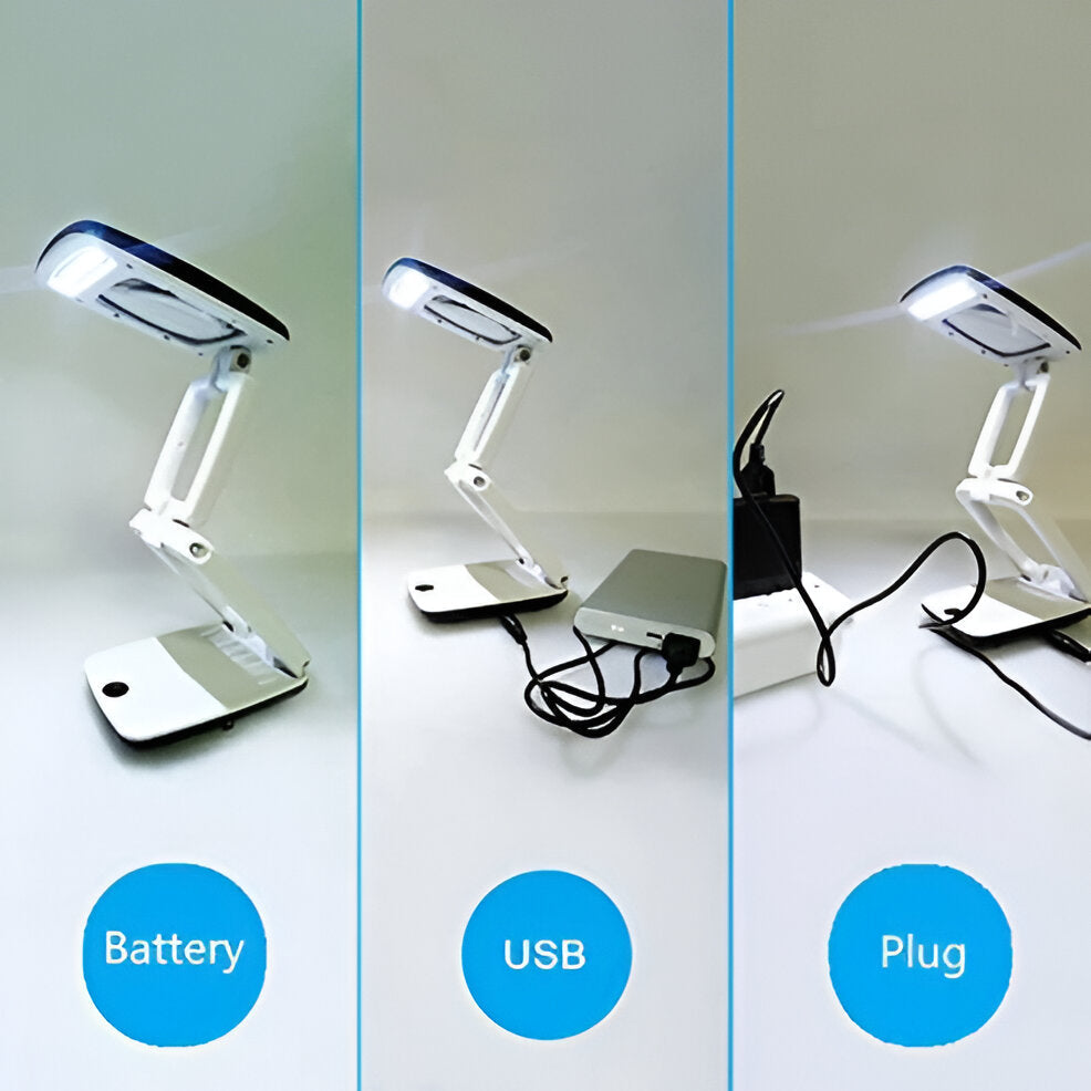 Sollievo Full-Page Floor Magnifying Lamp