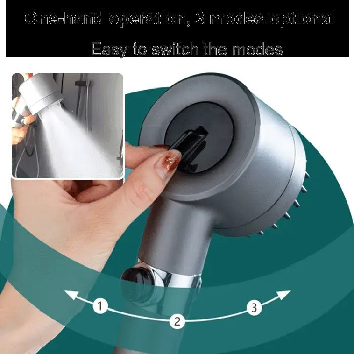 Sollievo High-Pressure Showerhead