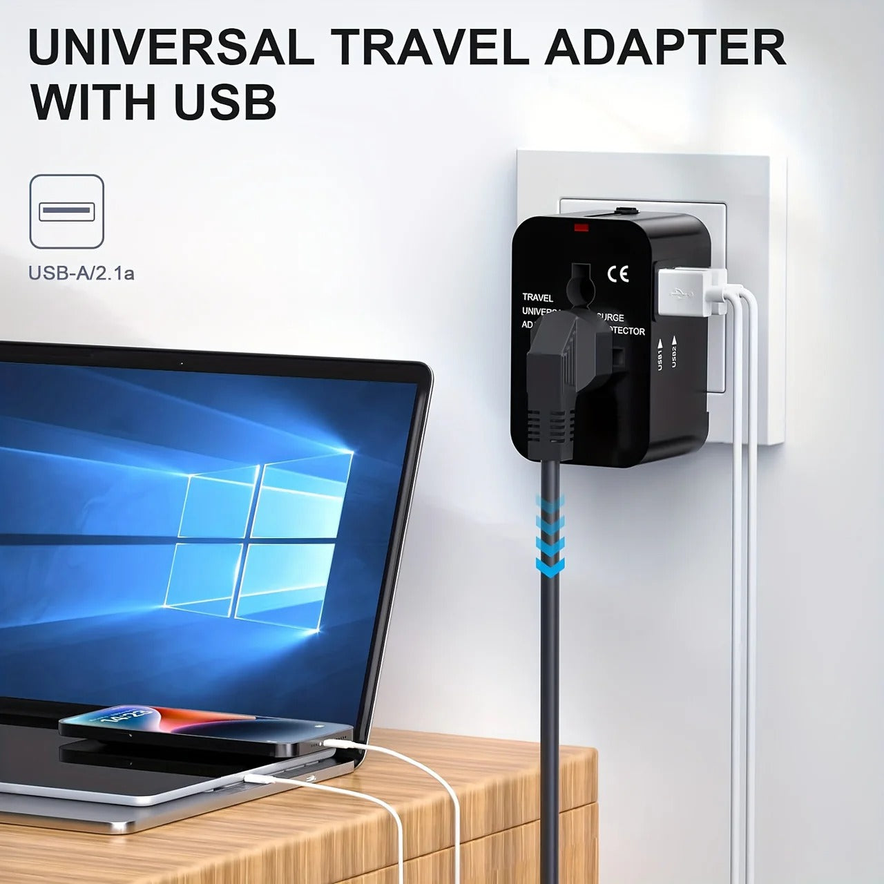 Sollievo Worldwide Travel Adapter