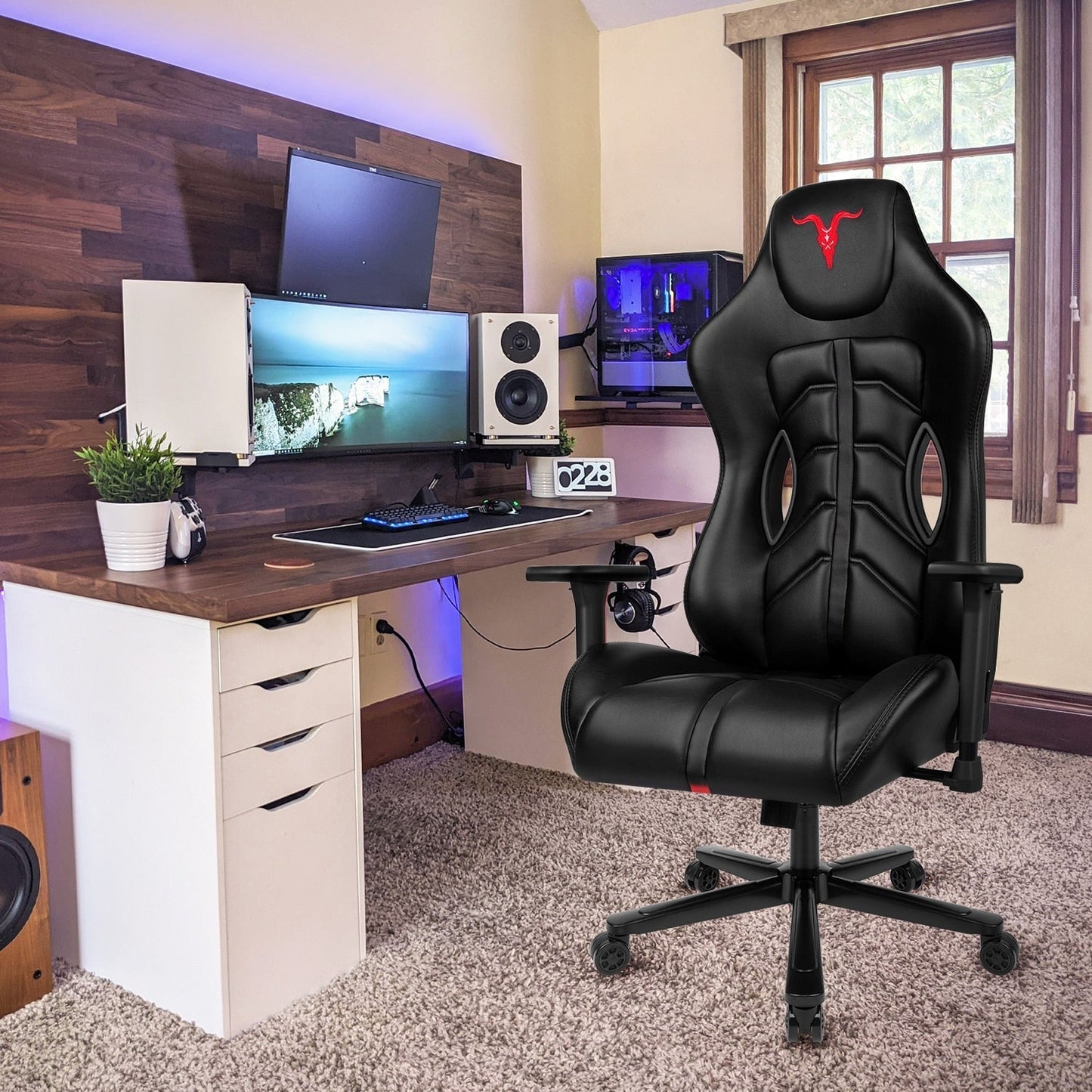 Sollievo PU Leather Gaming & Office Chair