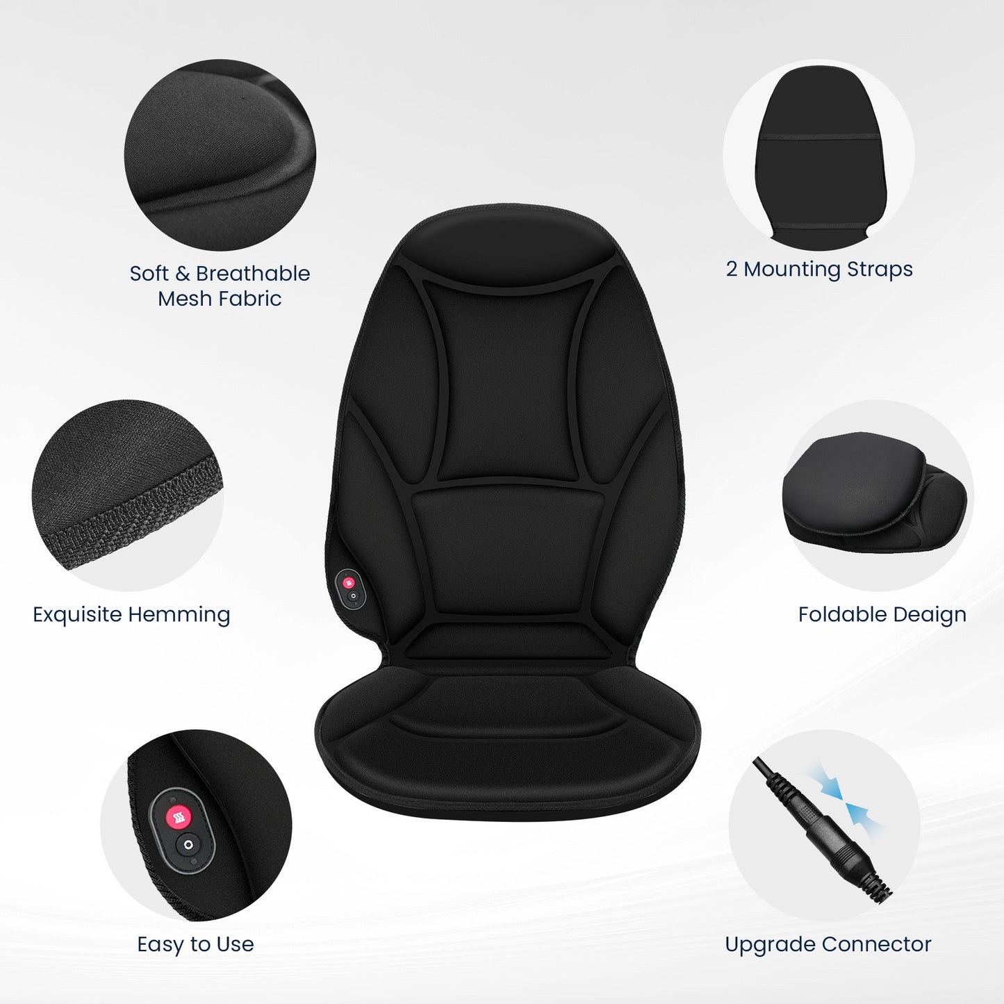 Sollievo Vibration Back Massager with Heat