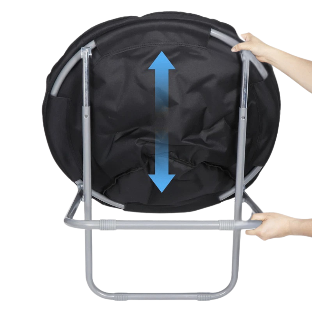 Sollievo Oversized Moon Saucer Chair