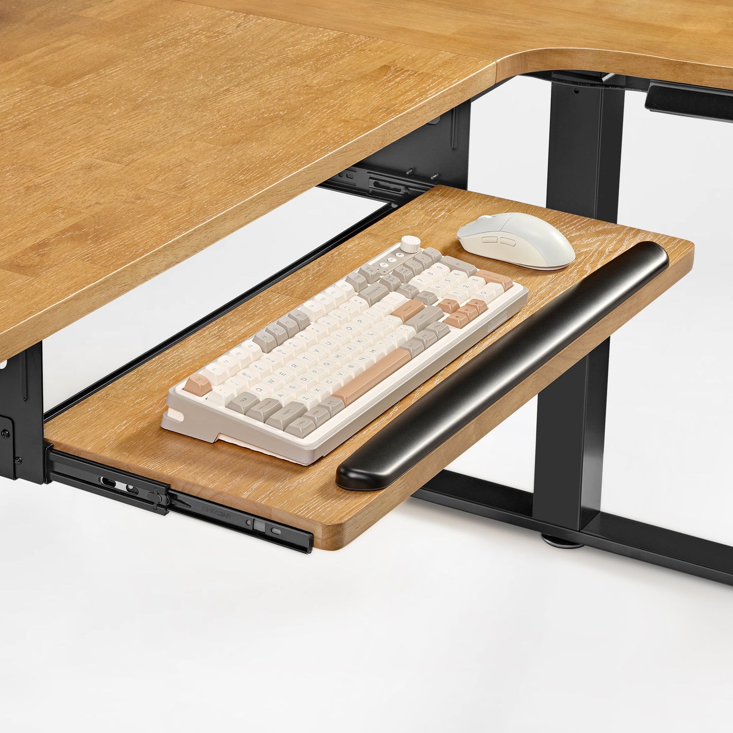 Sollievo L-Shaped Standing Desk with Accessories Set (60x23)