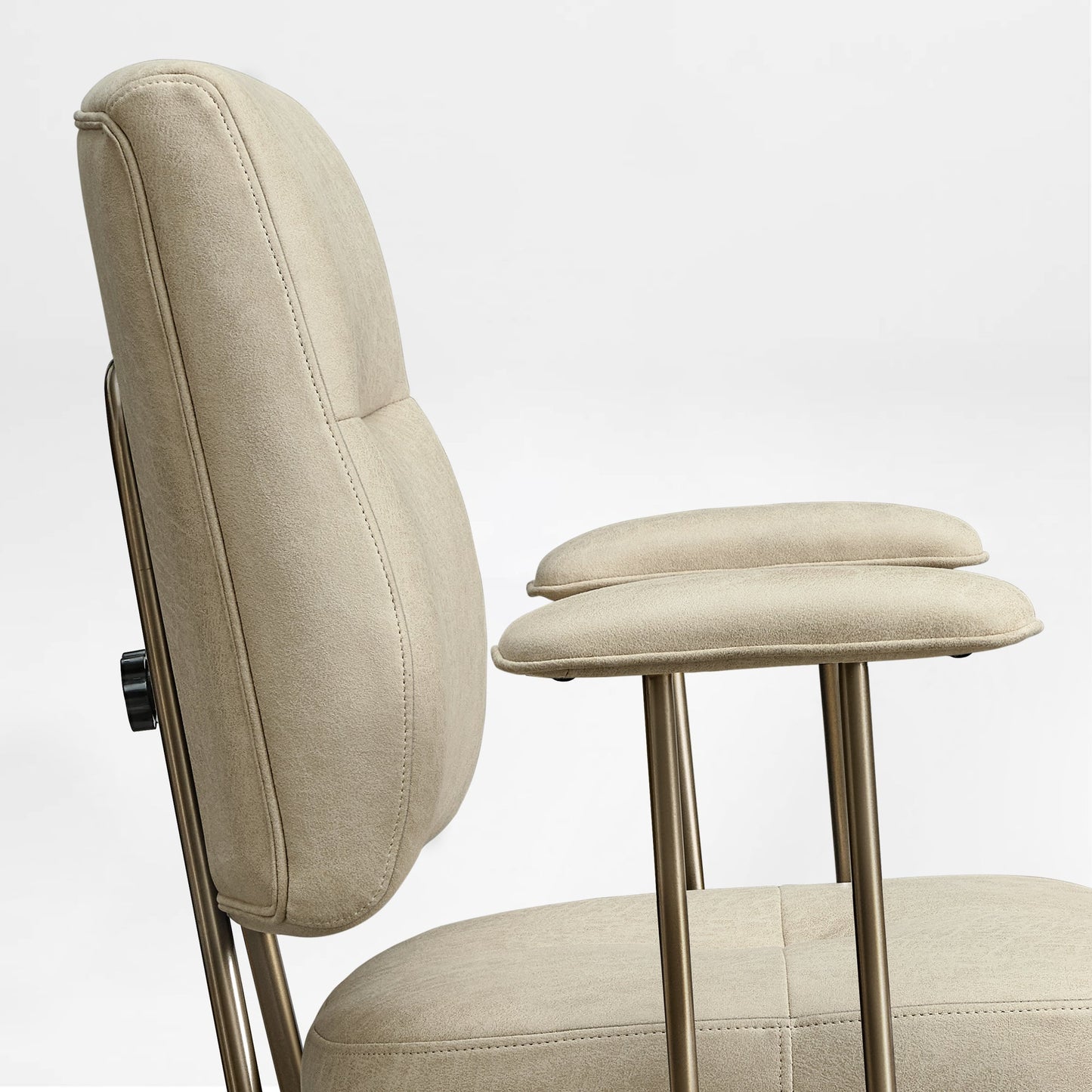 Sollievo Becky Vintage-Inspired Home Office Chair