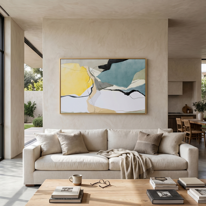 Sollievo Mid-Century Abstract Wall Art