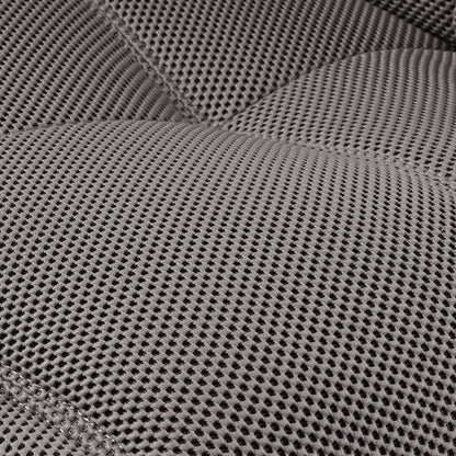 Linx Power Glider Recliner Detail, Gray Techno 3D Fabric, Breathable Ergonomic Design.