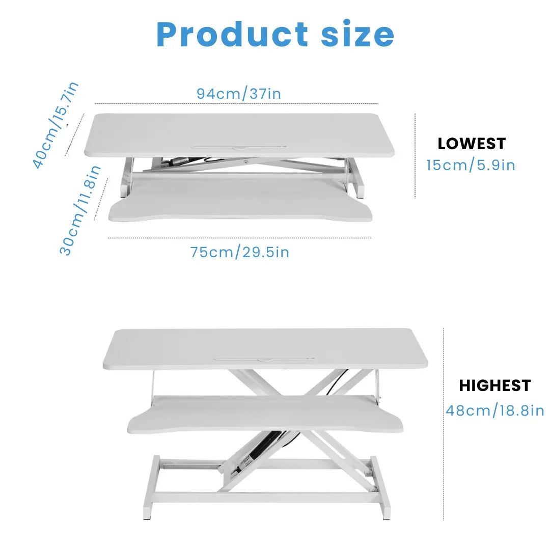 Sollievo 37" Standing Desk Riser