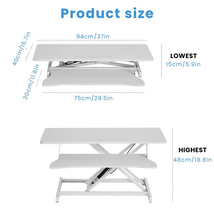 Sollievo 37" Standing Desk Riser