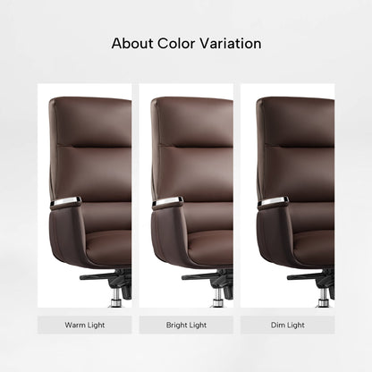 Sollievo Royal II Executive Office Chair, Silicone & Leather
