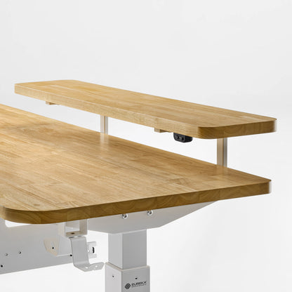 Sollievo L-Shaped Standing Desk with Accessories Set (60x23)