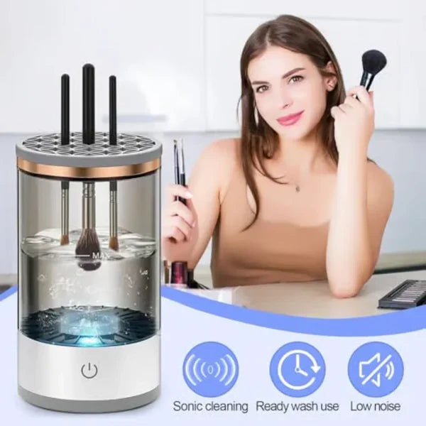 Sollievo Automatic Electric Makeup Brush Cleaner