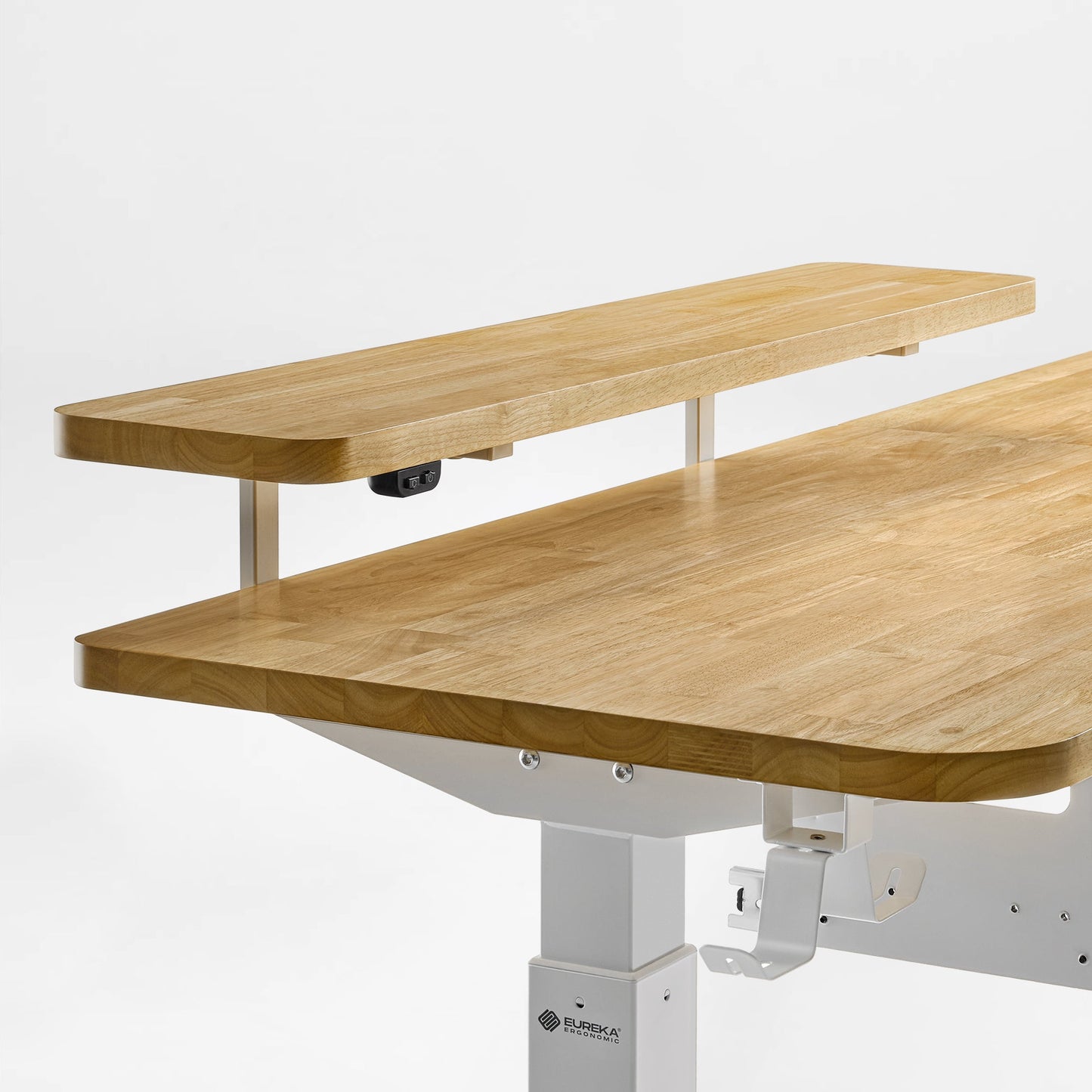 Sollievo L-Shaped Standing Desk with Accessories Set (60x23)
