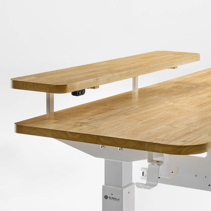 Sollievo L-Shaped Standing Desk with Accessories Set (60x23)