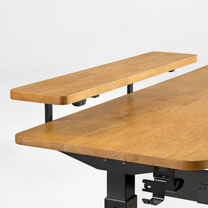Sollievo L-Shaped Standing Desk with Accessories Set (60x23)