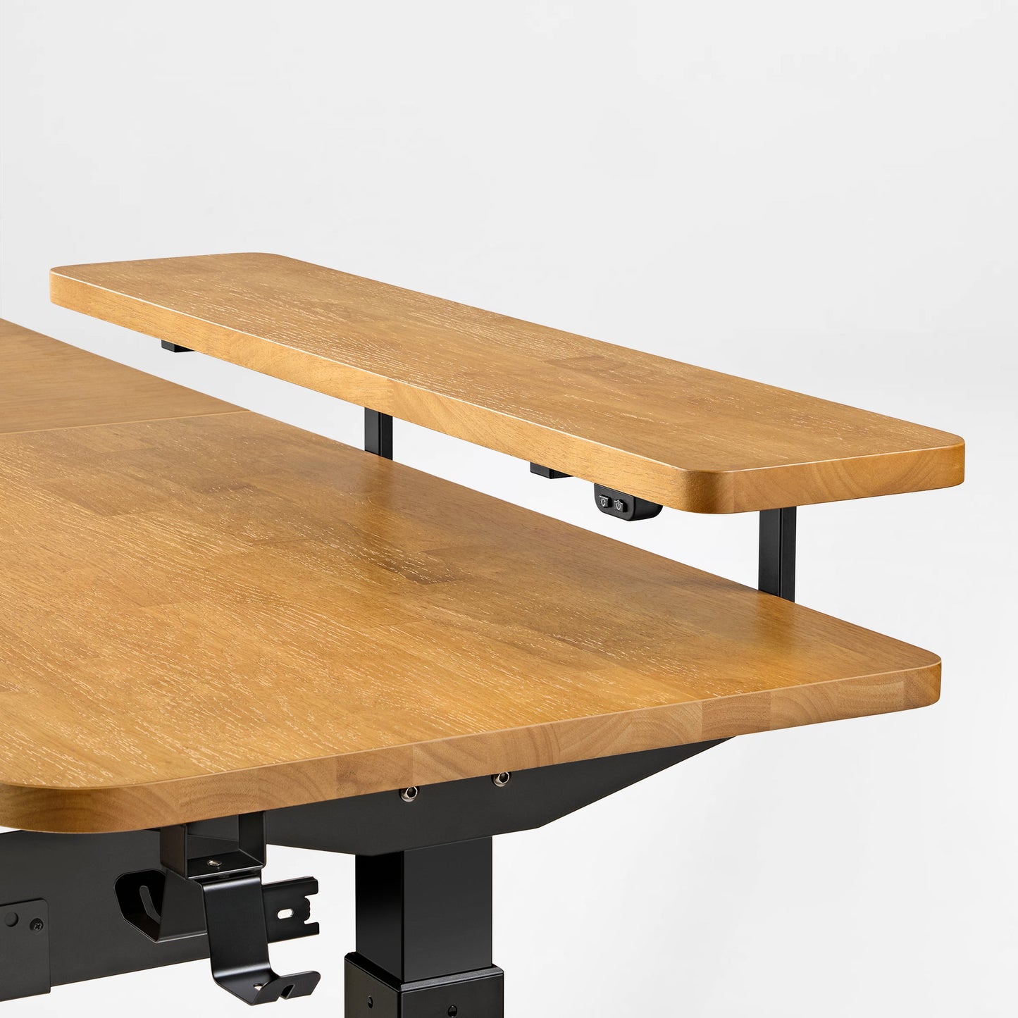 Sollievo L-Shaped Standing Desk with Accessories Set (60x23)