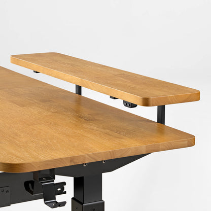 Sollievo L-Shaped Standing Desk with Accessories Set (60x23)