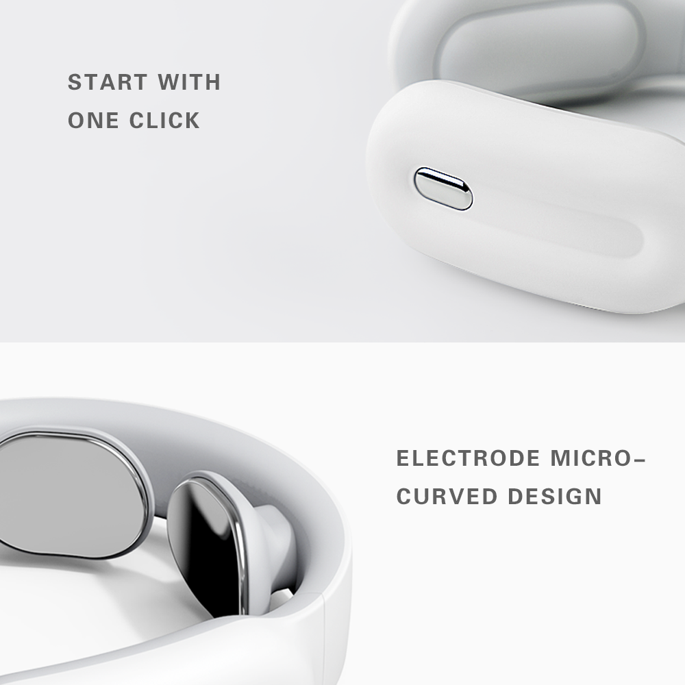 Pulse & Heat Intelligent Neck Massager features