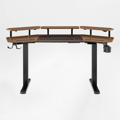 Sollievo Aero Pro Wing-Shaped Standing Desk, 63" x 23"