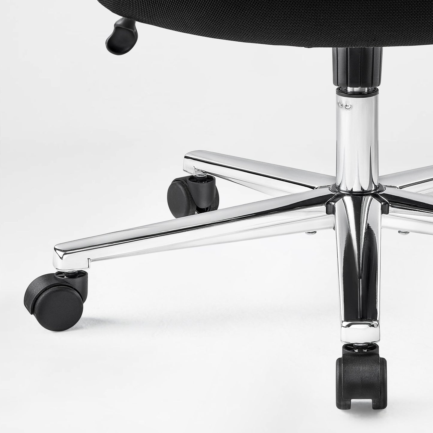 Eureka Ergonomic HOSS Big & Tall Heavy Duty Mesh Ergonomic Office Chair,Black Five star base