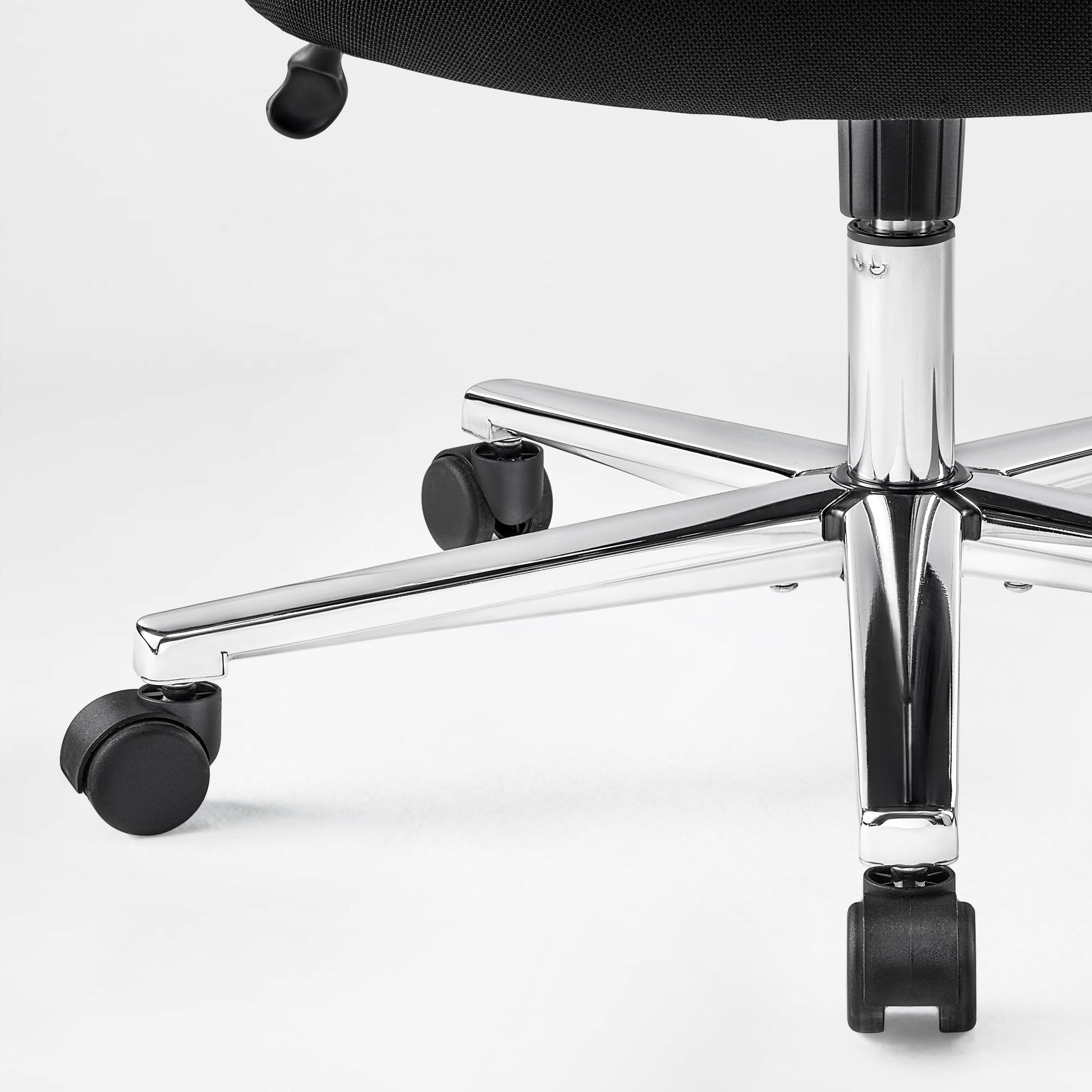 Eureka Ergonomic HOSS Big & Tall Heavy Duty Mesh Ergonomic Office Chair,Black Five star base