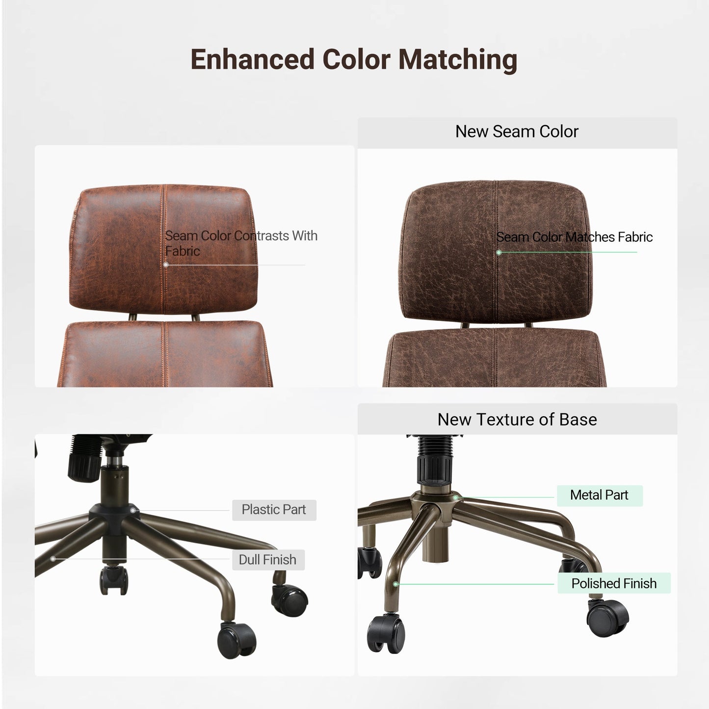 Sollievo Cameron Adjustable High-Back Office Chair