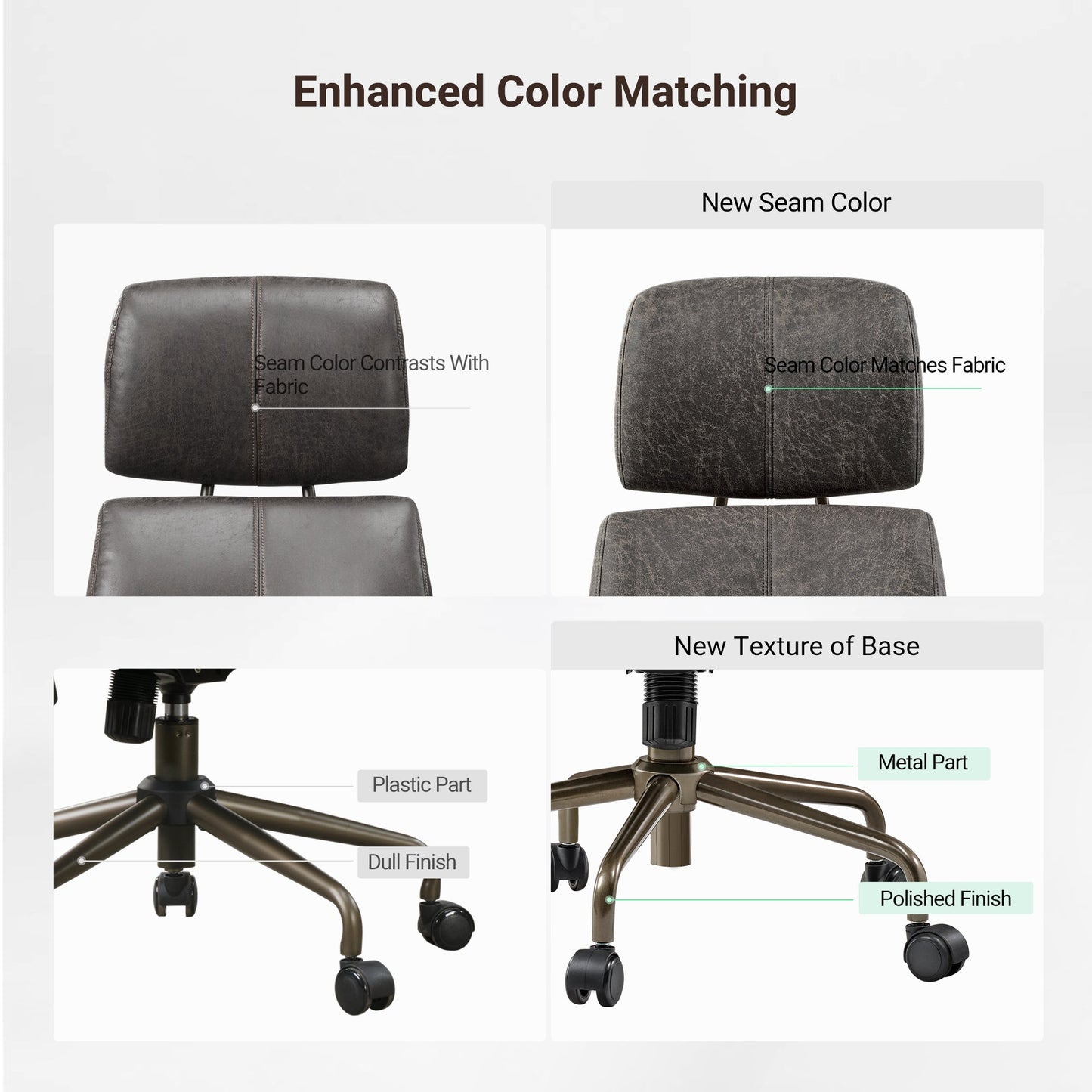 Sollievo Cameron Adjustable High-Back Office Chair