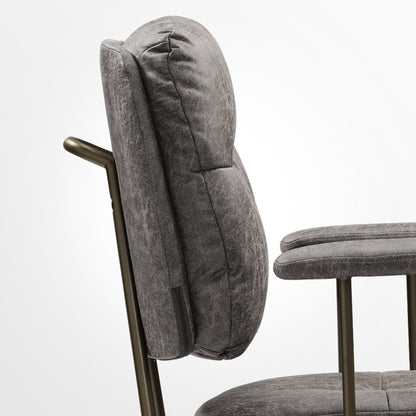 Sollievo Becky Vintage-Inspired Home Office Chair
