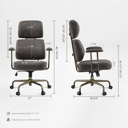 Sollievo Cameron Adjustable High-Back Office Chair