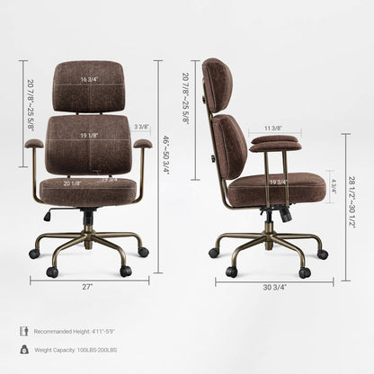 Sollievo Cameron Adjustable High-Back Office Chair
