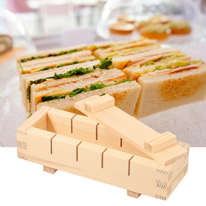 Sollievo Handcrafted Wooden Sushi Maker Press Mold