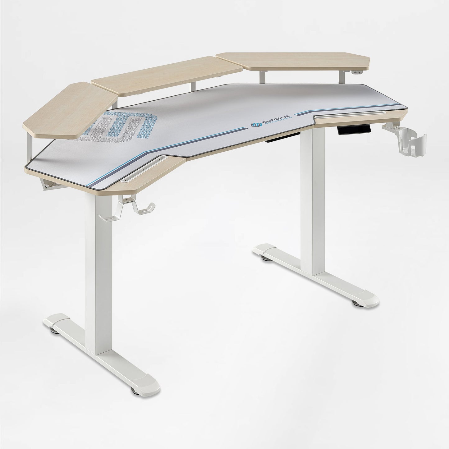 Sollievo Aero Pro Wing-Shaped Standing Desk, 63" x 23"
