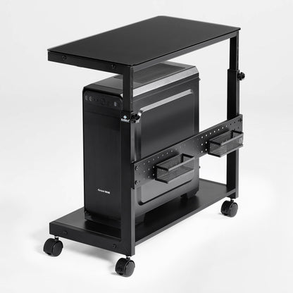 Sollievo Height-Adjustable Illuminated Panel CPU Cart