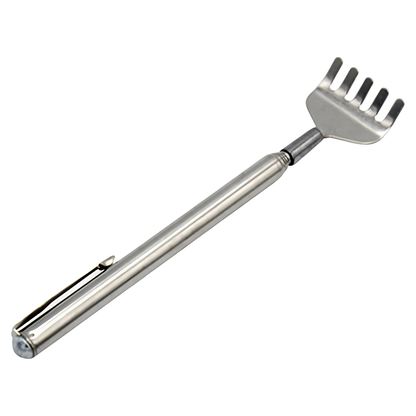 Sollievo Stainless Steel Telescopic Back Scratcher