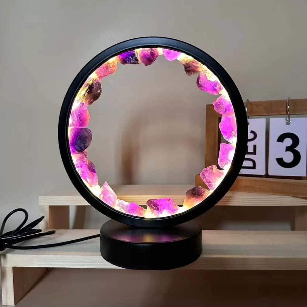 Sollievo Crystal Ring Night Lamp