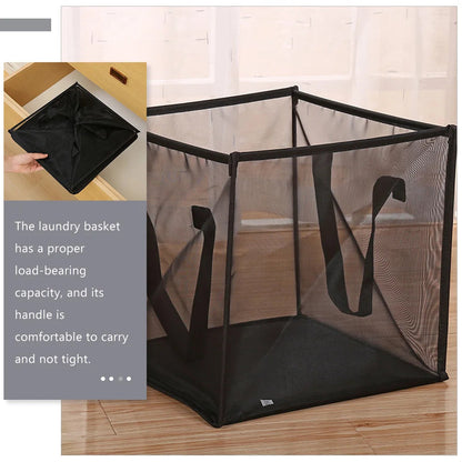 Sollievo Foldable Mesh Laundry Hamper