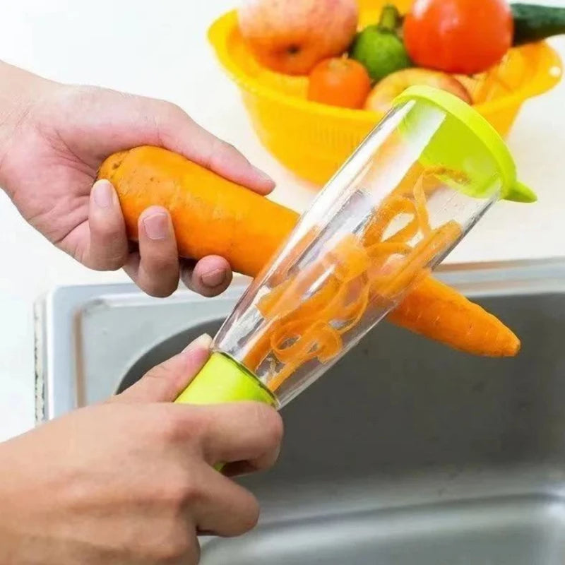 Sollievo Multi-Function Fruit & Vegetable Peeler with Storage