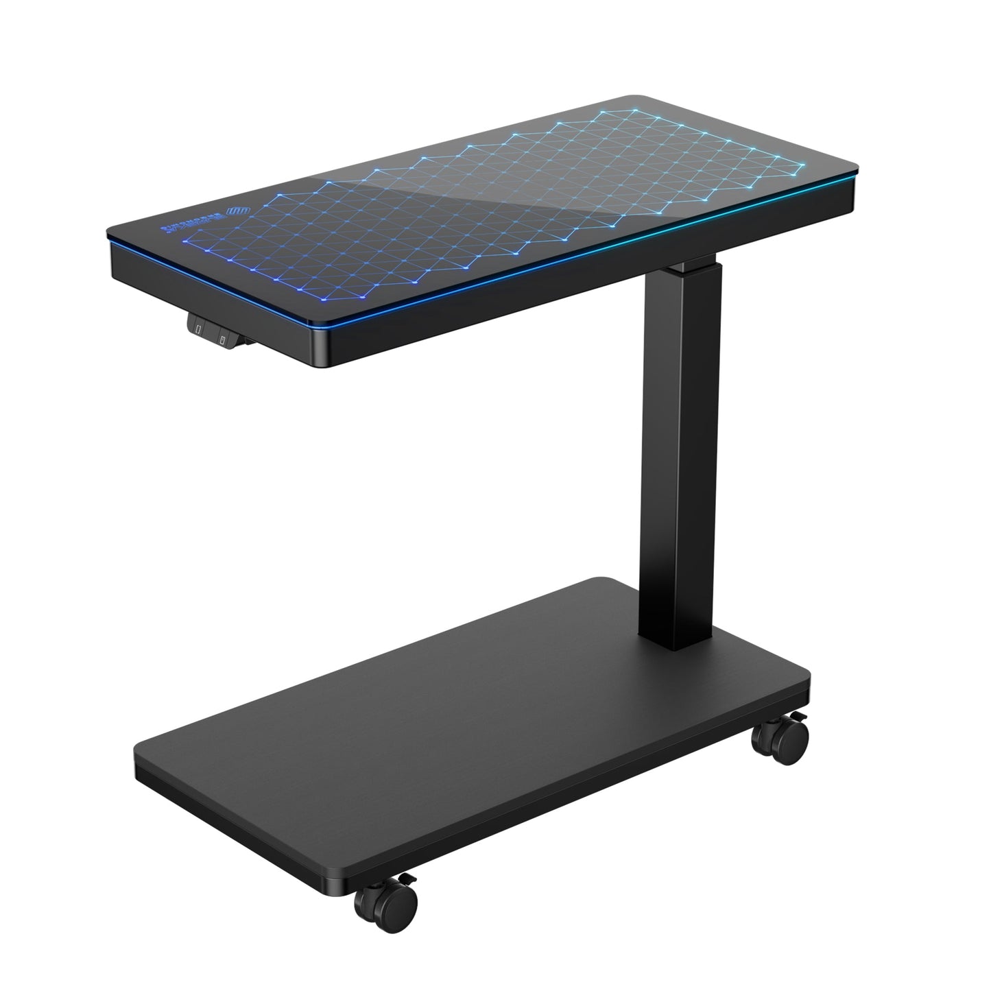 Sollievo Height-Adjustable Illuminated Panel CPU Cart
