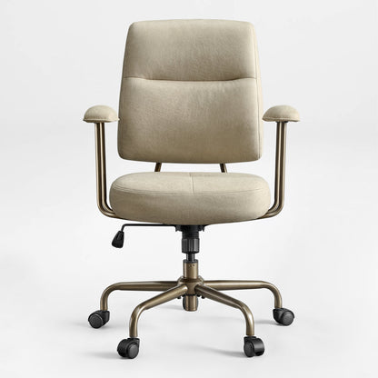 Sollievo Becky Vintage-Inspired Home Office Chair