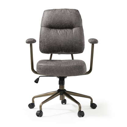 Sollievo Becky Vintage-Inspired Home Office Chair