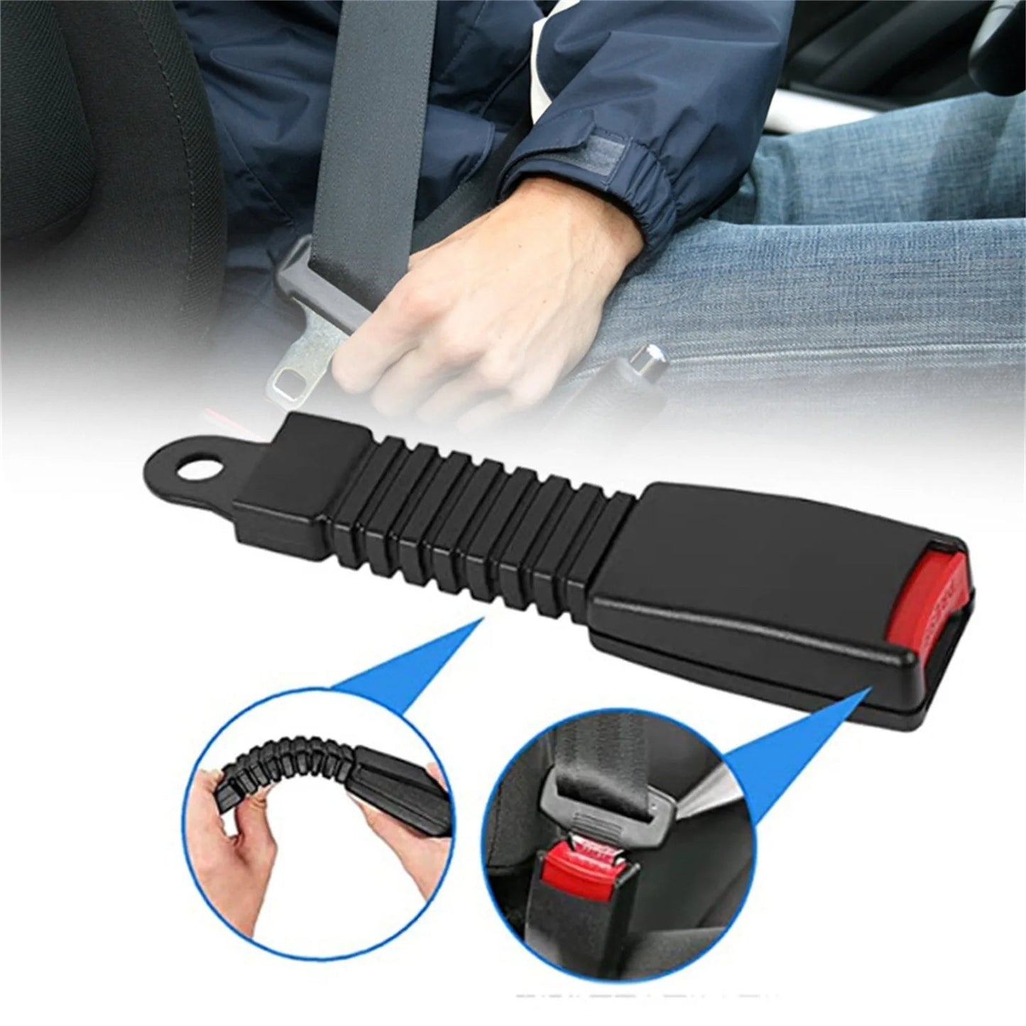 Sollievo Universal Seat Belt Extender (2 Pack)
